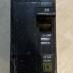 20 amp Square D Double Pole