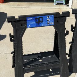 Cobalt Sawhorses
