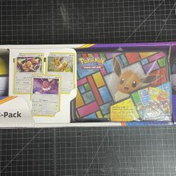 Costco Eevee 3 Pack Treasure Box, Tin Balls