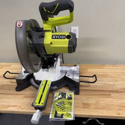 15 Amp 10 in. Corded Sliding Compound Miter Saw with LED Cutline Indicator