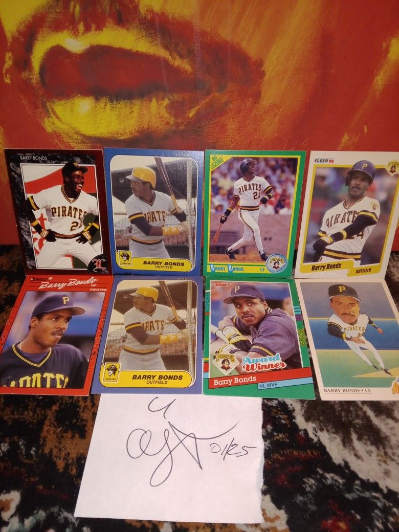 10 BUCKS OF FUNK.... BARRY BONDS