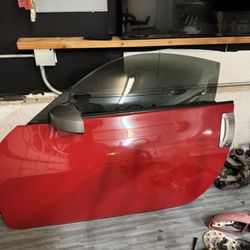 350z Door Driver Side Part Red 
