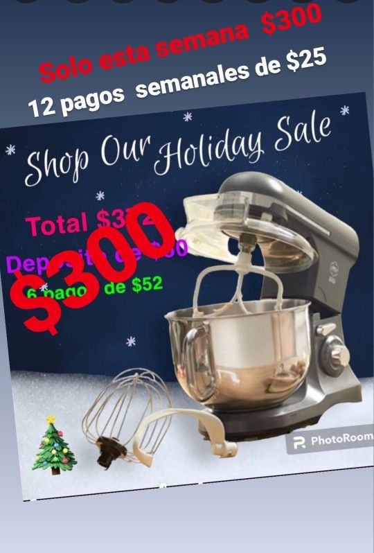 Brand: Princess House
Princess House Vida Sana Deluxe 7 Qt Stand Mixer 5596