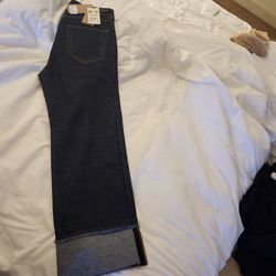 Burberry Workwear Mens Jeans Dark Indigo 32R 