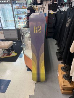 K2 149 snowboard certified with warranty located at Sin city snowboards