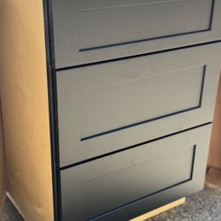Brand New Black Shaker Cabinet