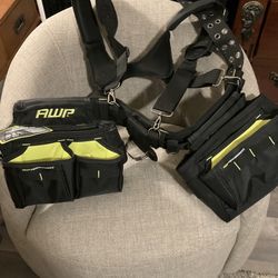 AWP Trapjaw Tool Rig With Suspenders $85 New