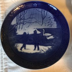 1987 Royal Copenhagen Plate
