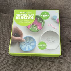 Stamped Clay Jewelry Dishes 