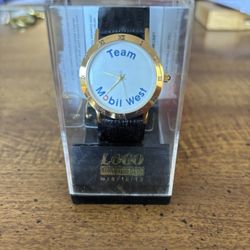 Mobil Oil Wrist Watch