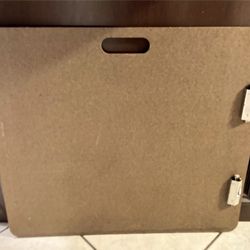 Artist, Sketch,Tote Board With Carrying Handle and Clips