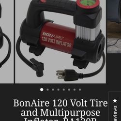 BONAIRE 120 Volt INFLATOR Cord Air Compressor
