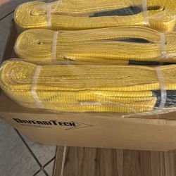 Heavy Duty Vehicle Towing Recovery Strap