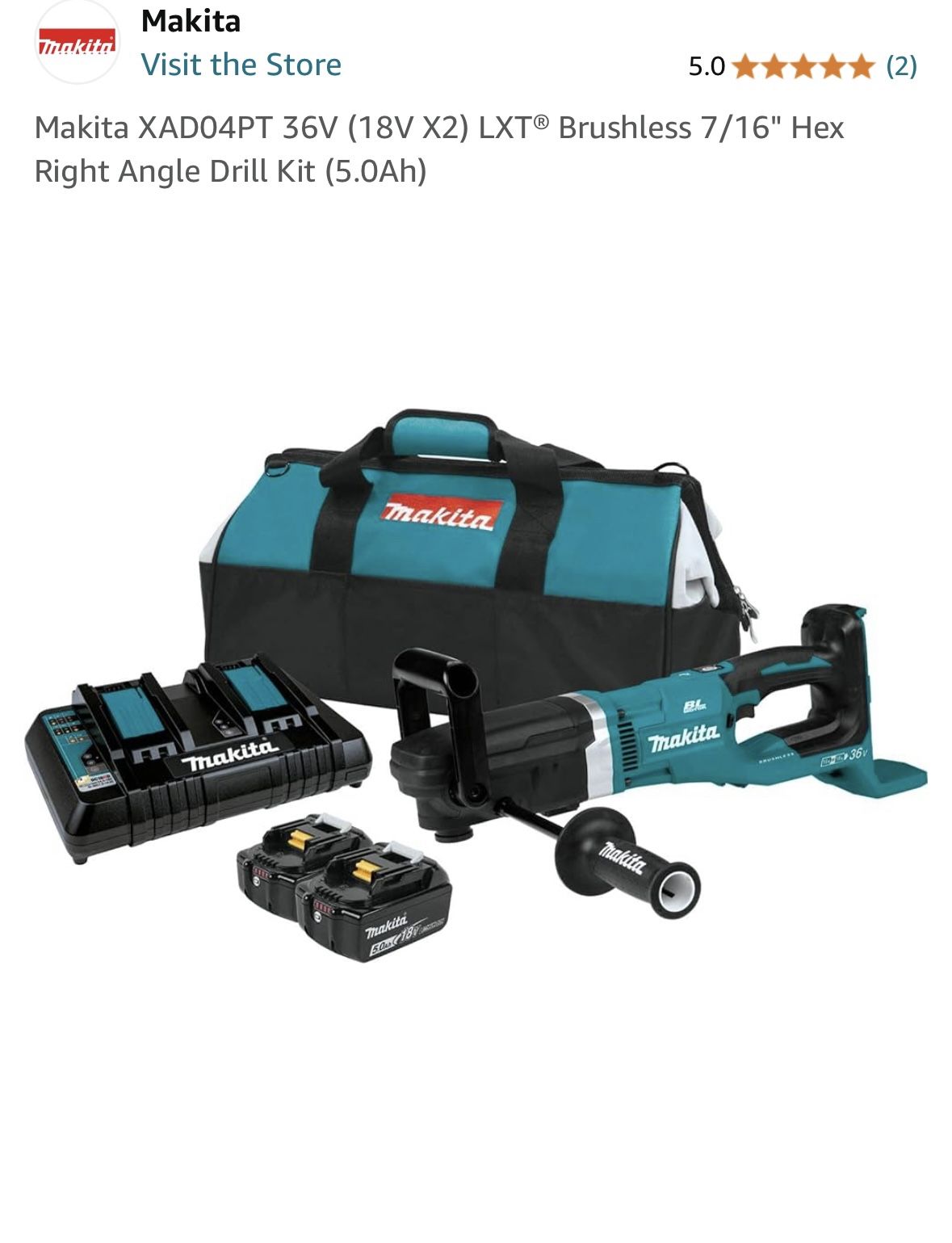36v Cordless Hole Hawg
