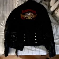 Harley Davidson Motorcycle Leather Jacket (Men)