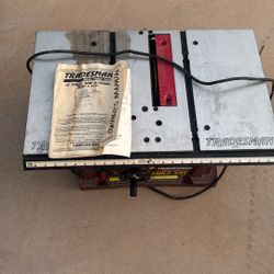 Tradesman Table Saw With Legs