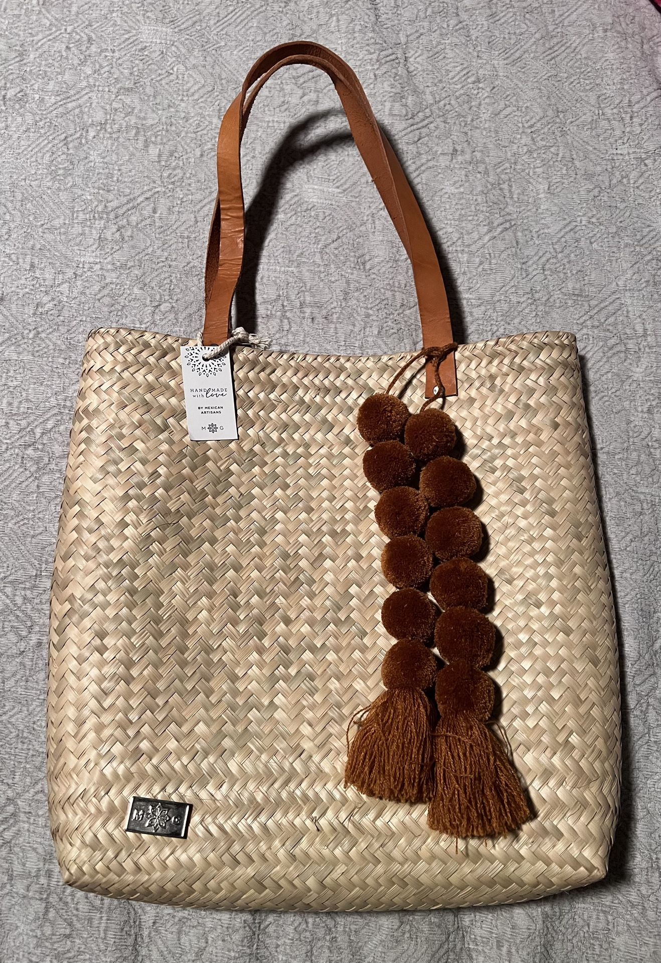 Mexico Woven Beach Bag
