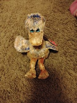 Ty Beanie Baby Bird Plush with Tag