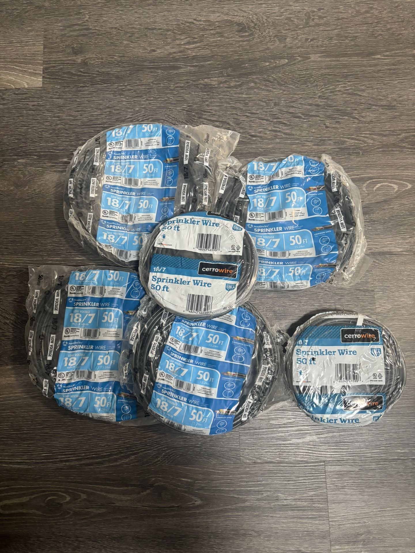 300ft Cerrowire 18/7 Sprinkler Wire