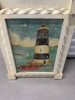 Light house painting