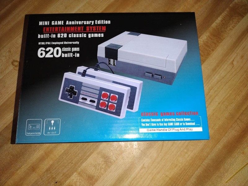 Mini NES Style Retro Game Console 620 Games