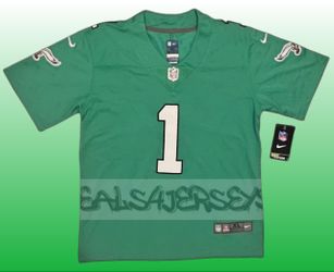 Jalen Hurts Eagles Green Jersey