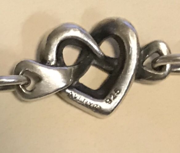 James avery heart knot bracelet deals