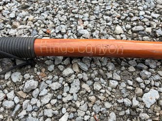 Kings Canyon Engraved Wooden Walking Stick
