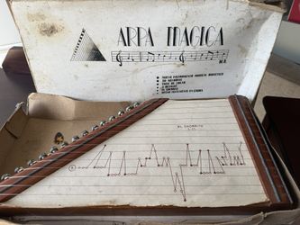Arpa Manual Vintage De Los Años Atras