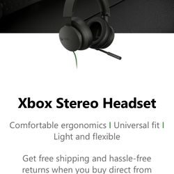Xbox Stereo Headset