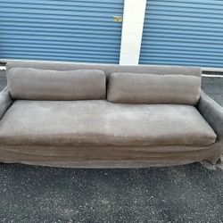 Restoration Hardware Carpenter Slope Arm Sofa