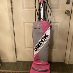 Oreck XL plus special edition vacuum w/ canister and iron