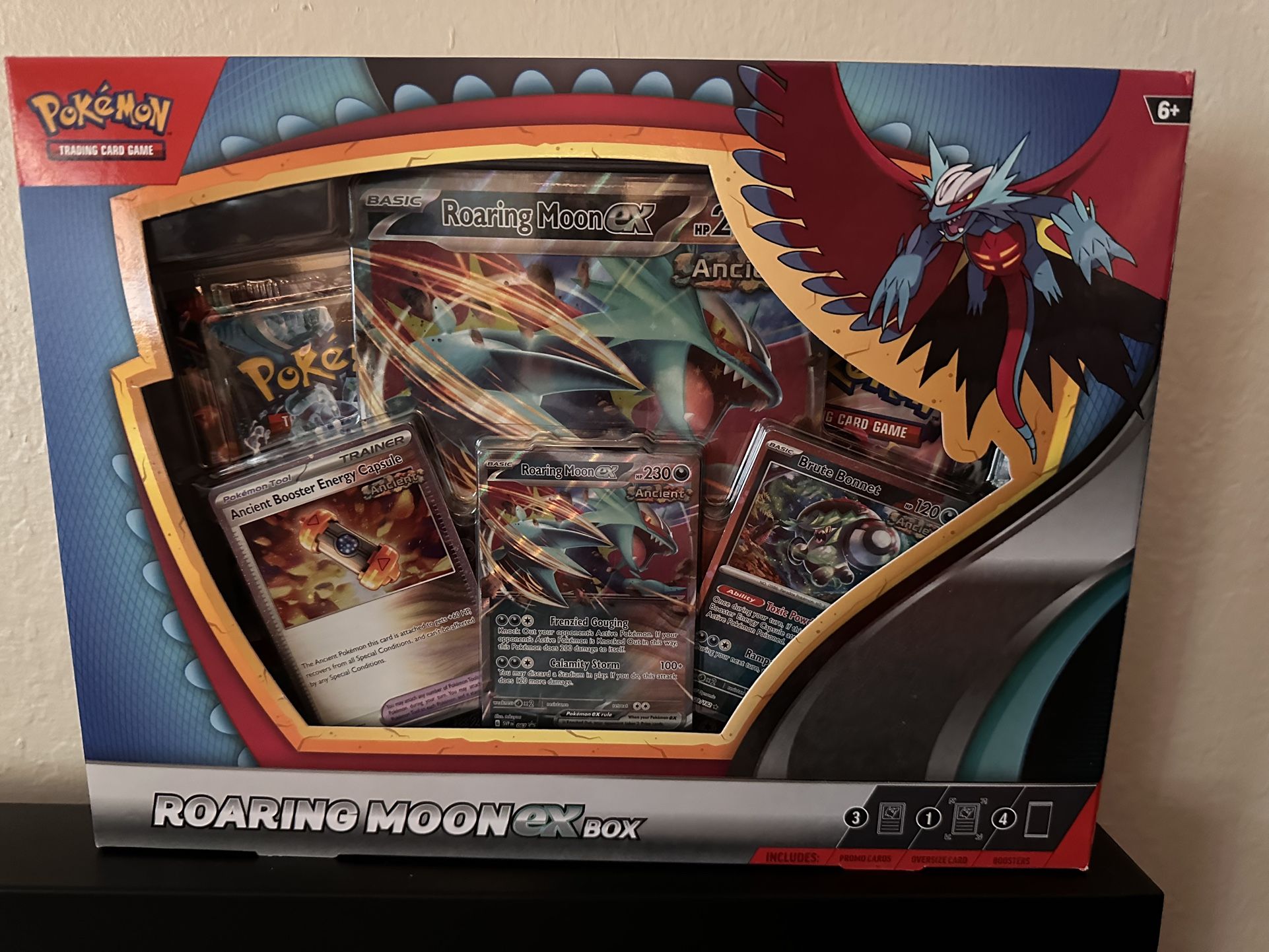 Pokemon Roaring Moon EX Box
