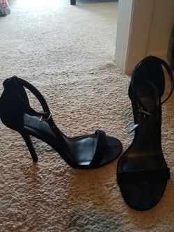 Single strap heels