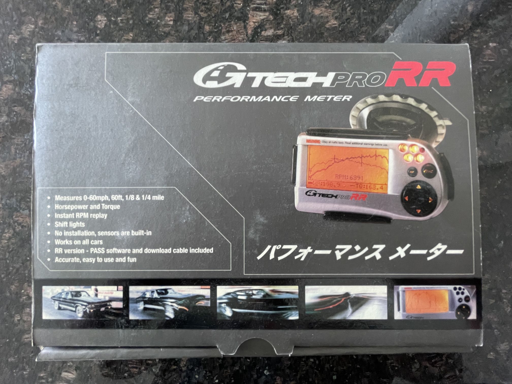 G-Tech Pro RR Performance Meter