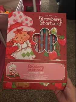Strawberry shortcake color set