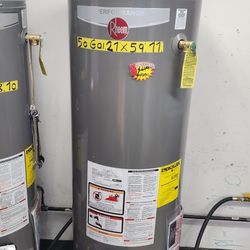 Water Heater Gas 50 Gallons New 6 Months Warranty Garantia Por Escrito 