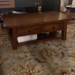 Solid Wood Coffee Table