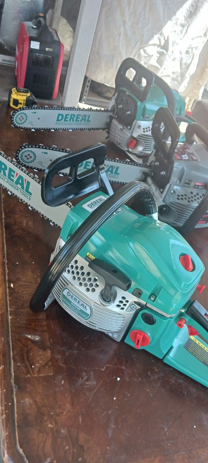 DEREAL.... Chain Saw (Motosierra 16" And 20"