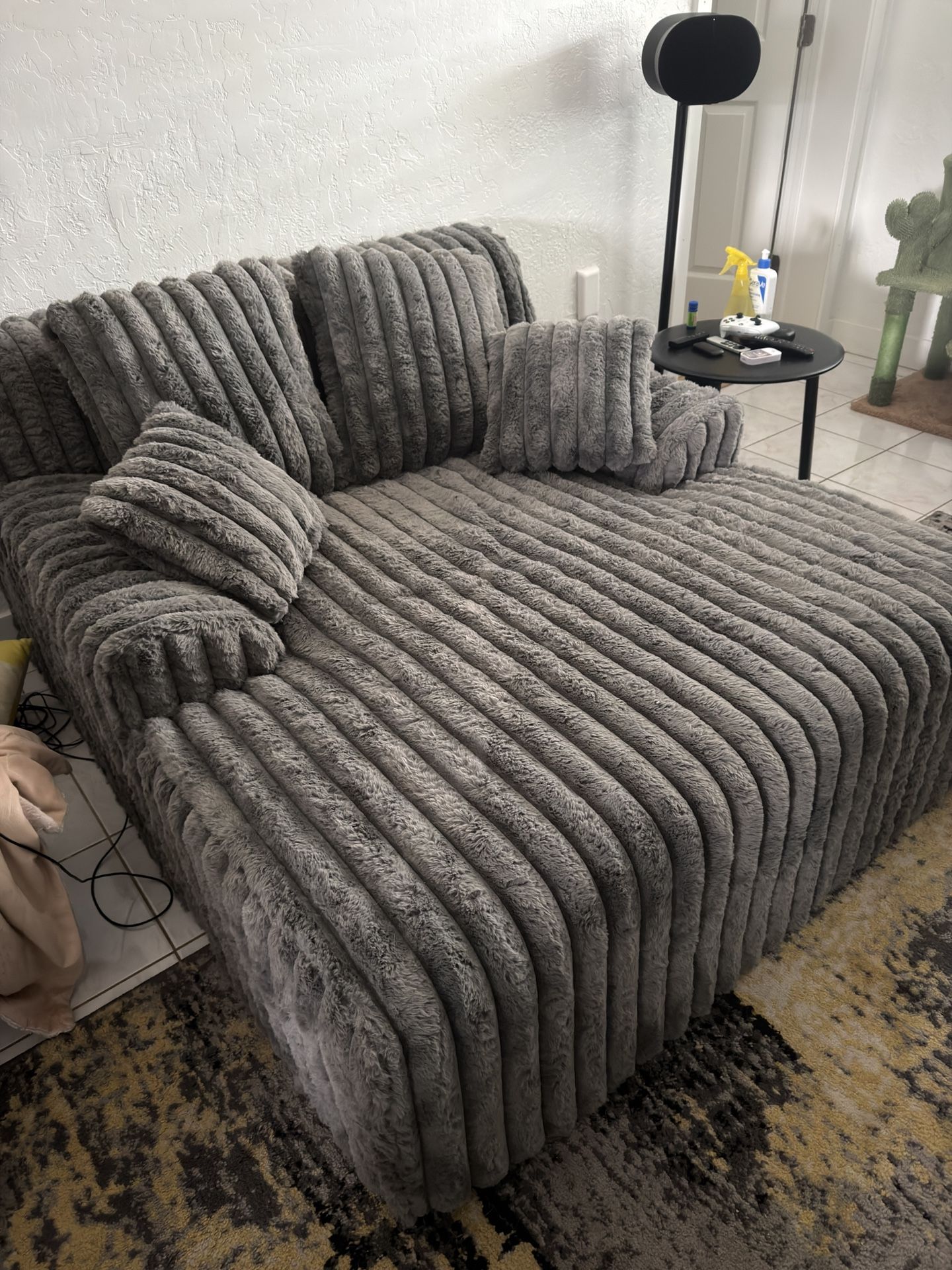Oversized Chaise Lounge Chair - LIKE NEW