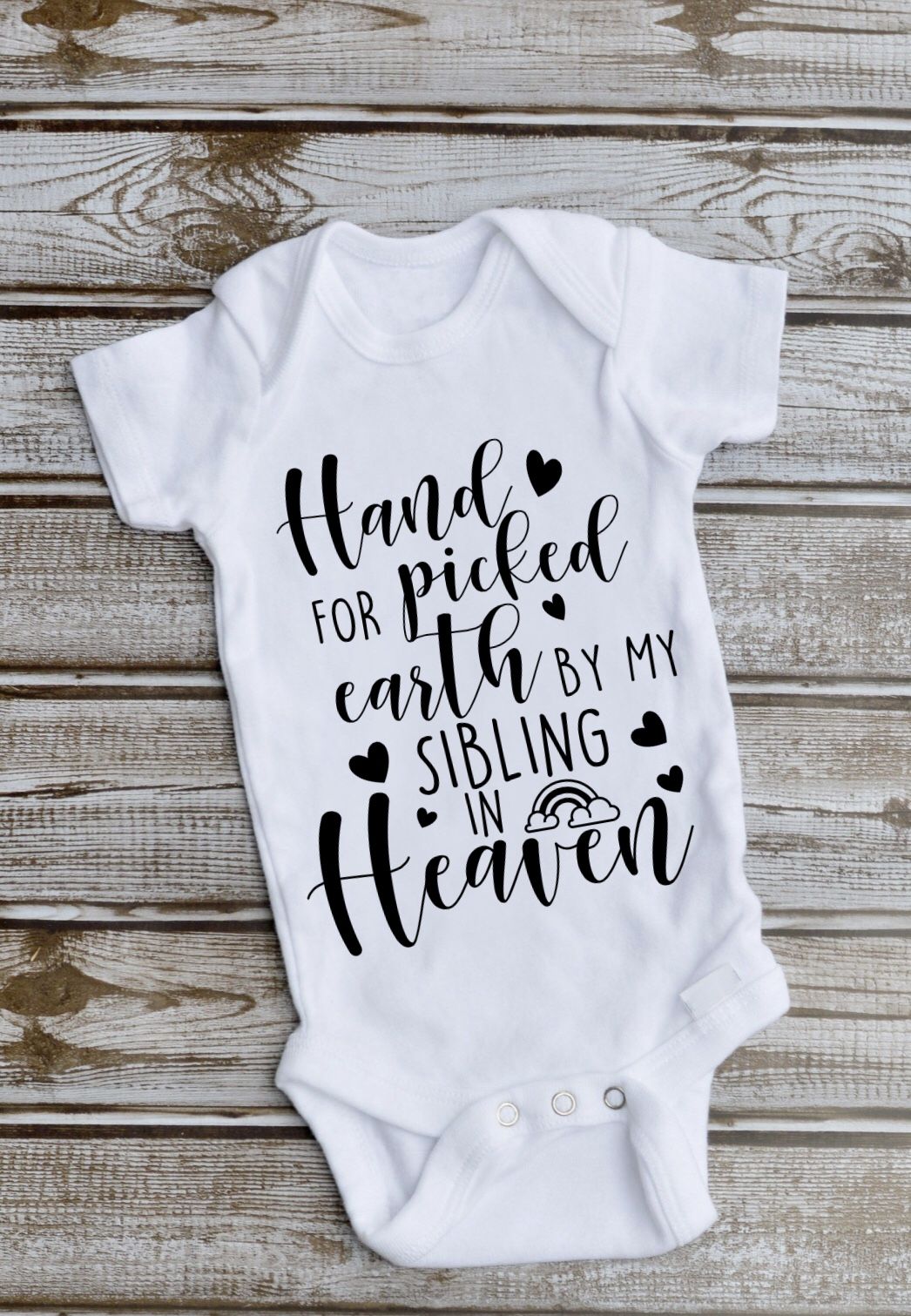 Rainbow baby 🌈 onesie