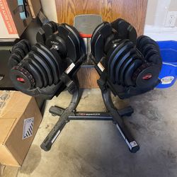 BowFlex SelectTech 1090 Dumbbells and Stand