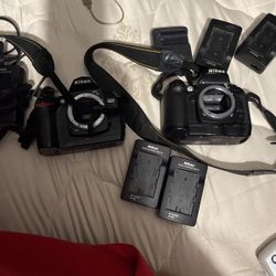 Nikon Camera With Chargers 