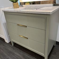 36 Inch Single Sink Bath Vanity 