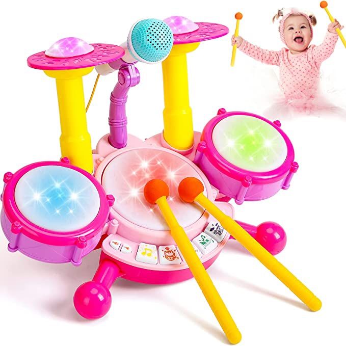 Kids Drum Set for Toddlers