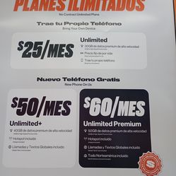 5G UNLIMITED SERVICE/SERVICIO ILIMITADO 5G