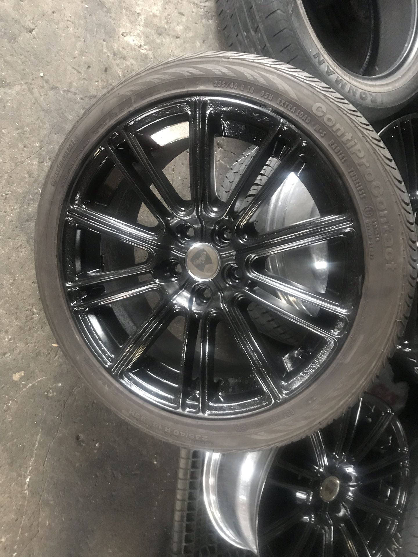 18 inch rims and used tires