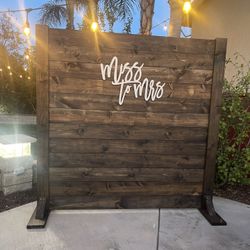 Wood Backdrop 