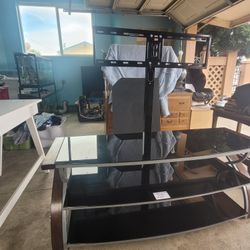 Glass Entertainment Center 