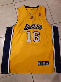 Lakers Pau Gasol jersey XL